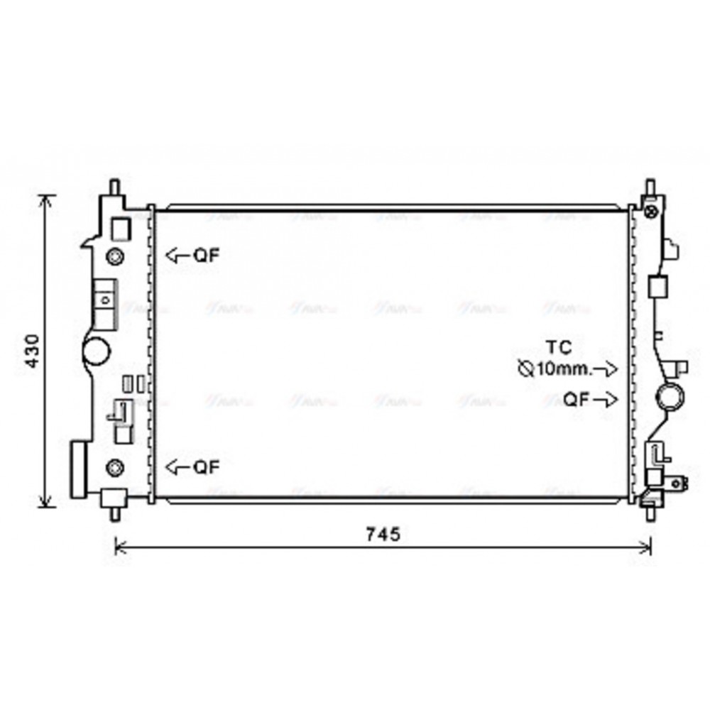 Image for AVA Cooling - Radiator