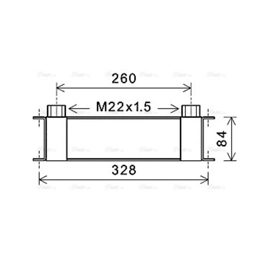 Image for AVA Cooling - Oil Cooler