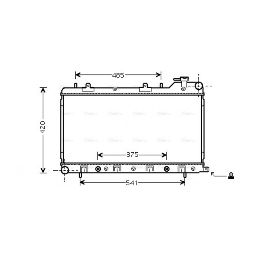 Image for AVA Cooling - Radiator