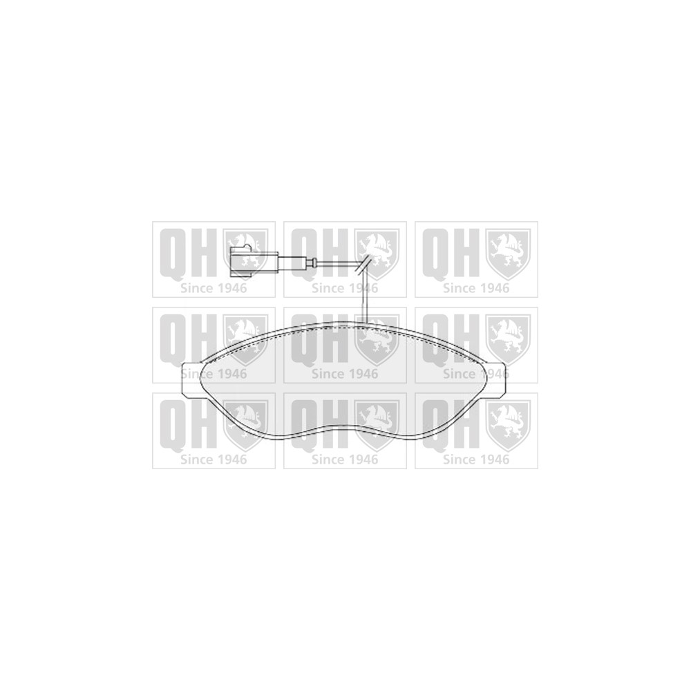 Image for QH BP1573 Brake Pad Set