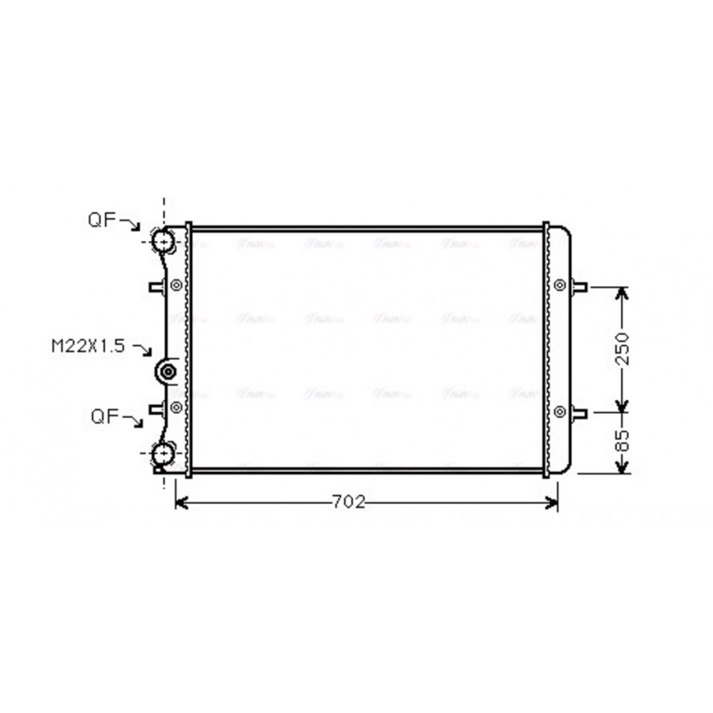 Image for AVA Cooling - Radiator