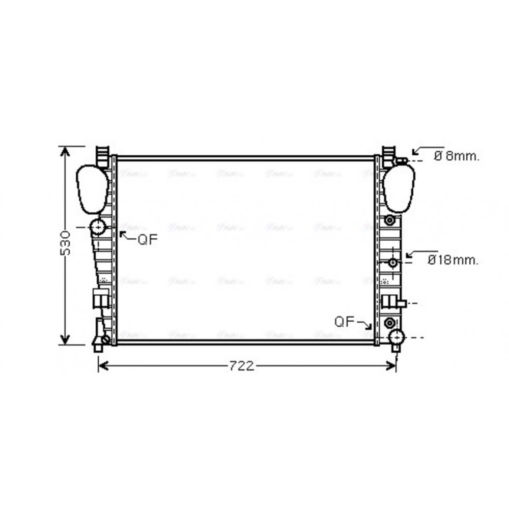 Image for AVA Cooling - Radiator