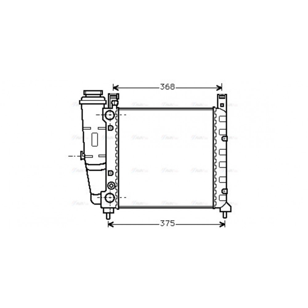 Image for AVA Cooling - Radiator