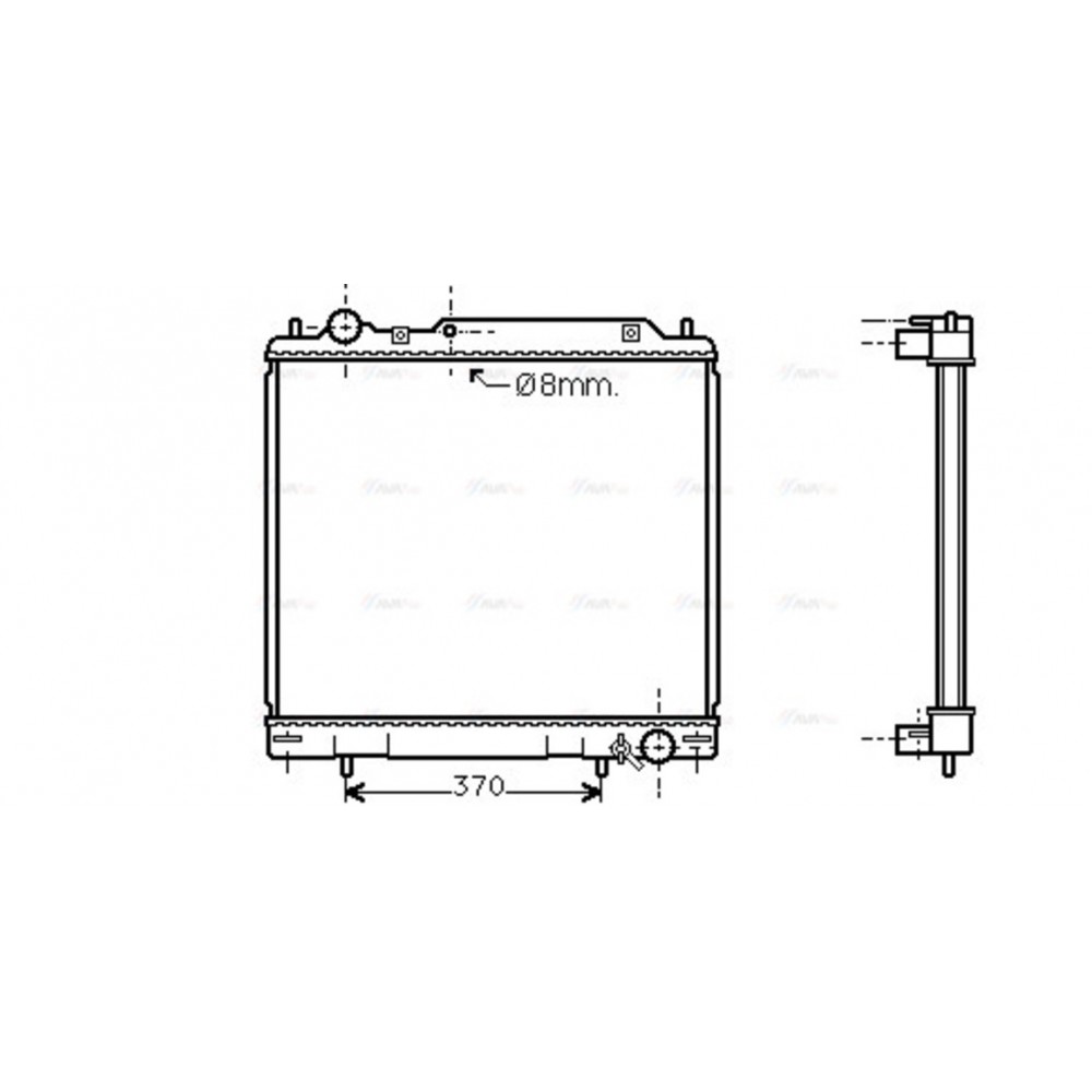 Image for AVA Cooling - Radiator