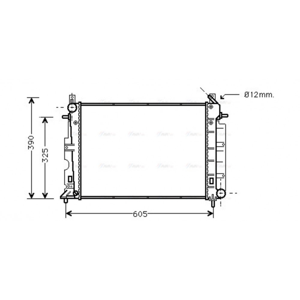 Image for AVA Cooling - Radiator