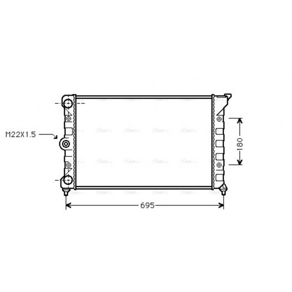 Image for AVA Cooling - Radiator