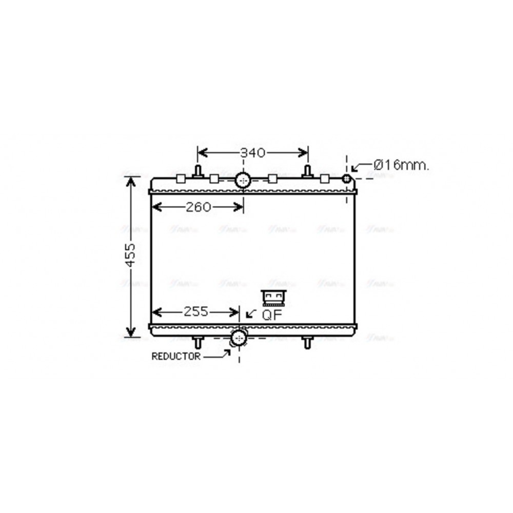 Image for AVA Cooling - Radiator