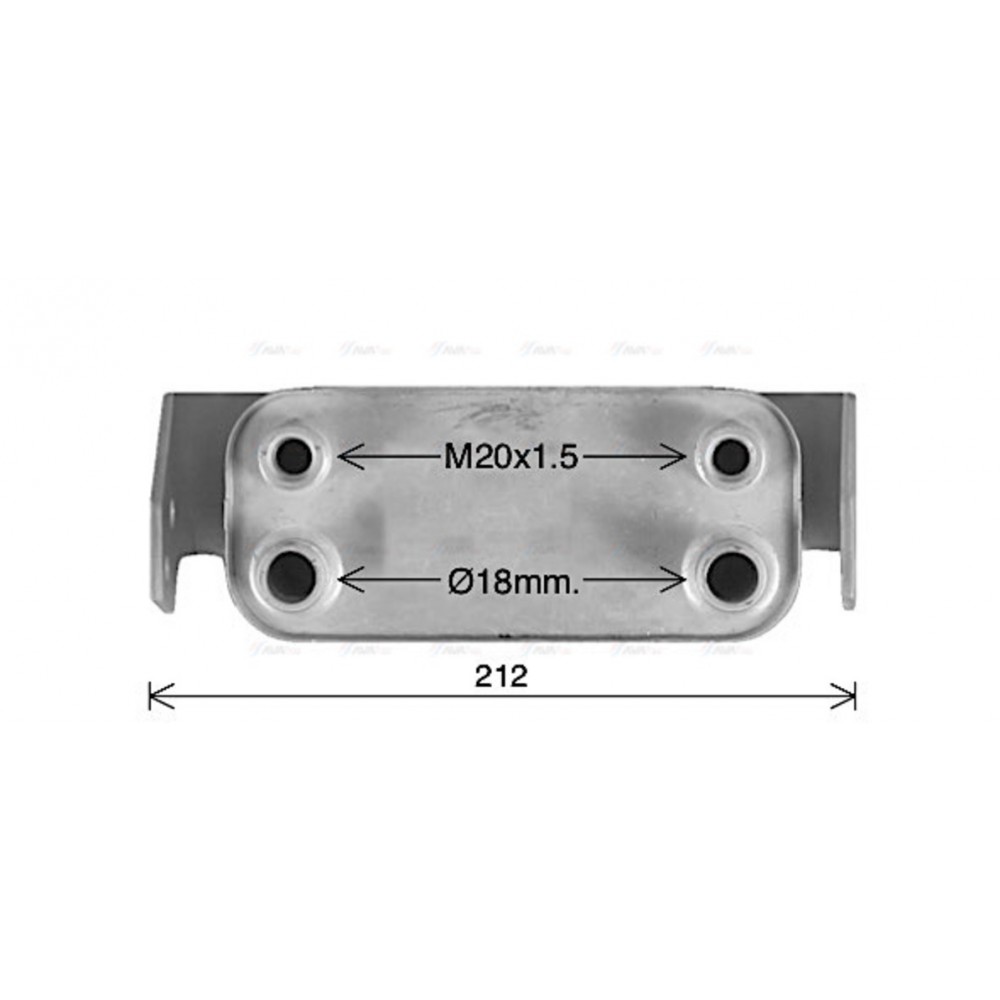 Image for AVA Cooling - Oil Cooler