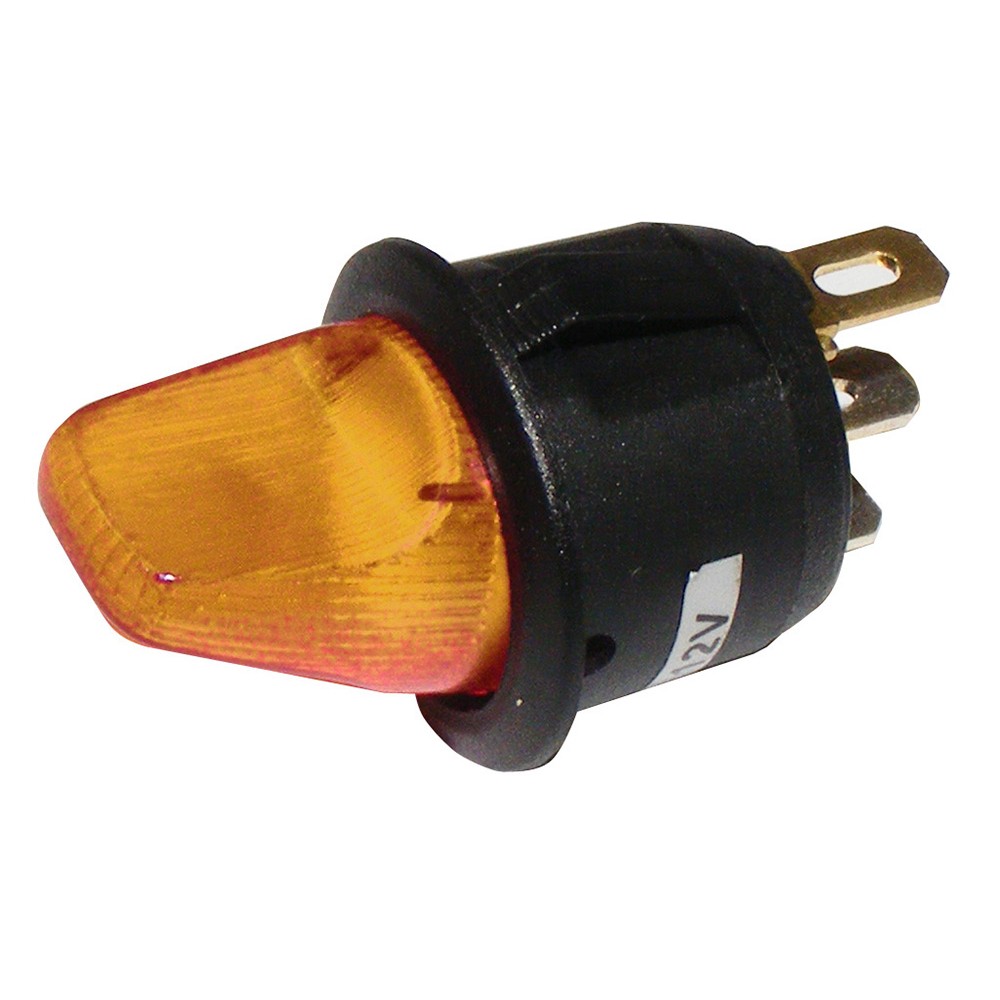 Image for Pearl PWN939 Mini Flick Switch On/Off Amber