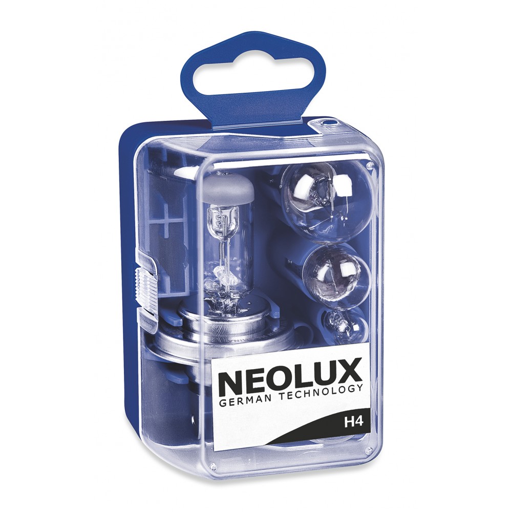 Image for Neolux NEOKITH4 H4 (472) Bulb kit with asstd bulbs and fuse