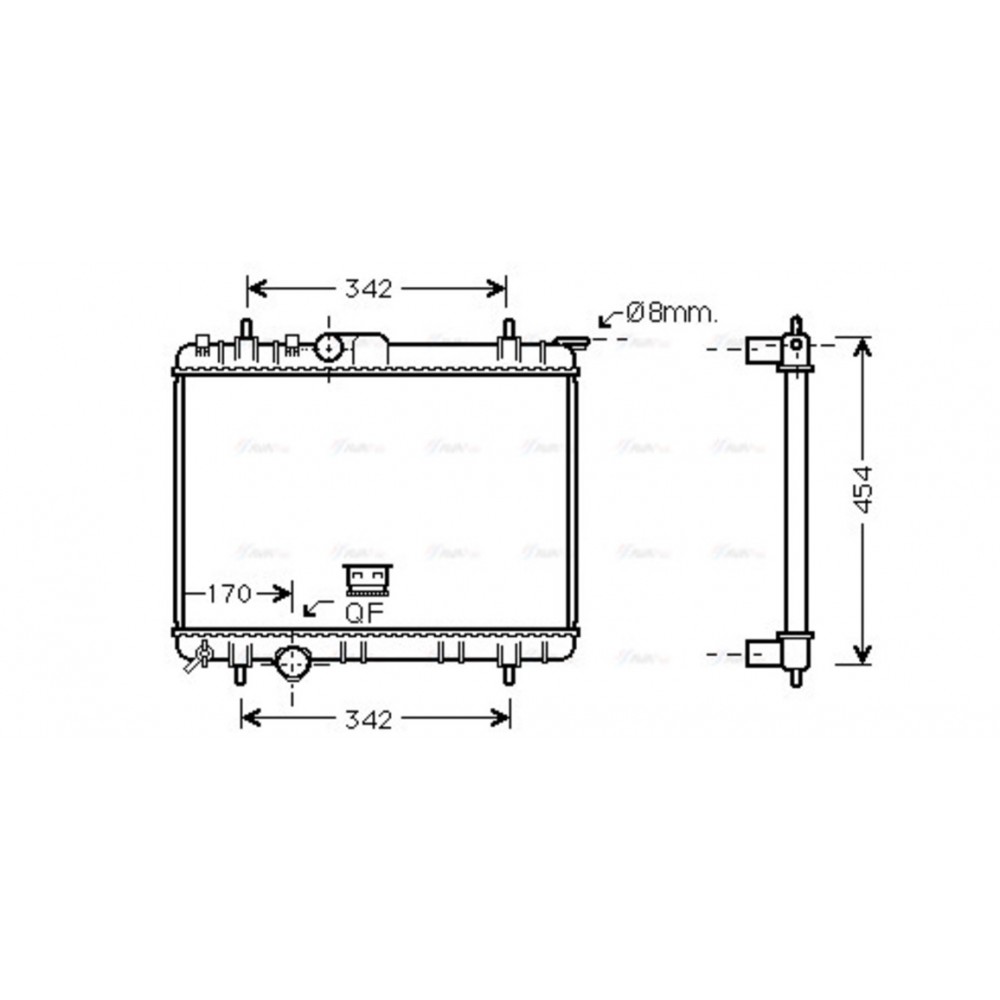 Image for AVA Cooling - Radiator