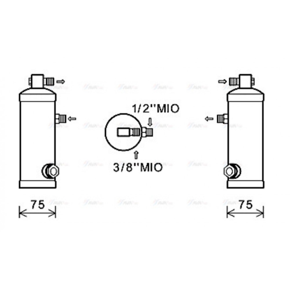 Image for AVA Cooling - Receiver Dryer