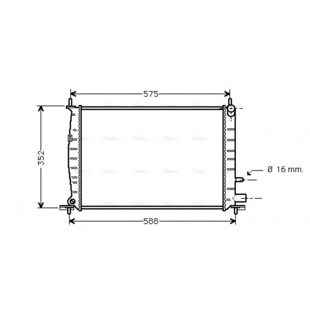 Image for AVA Cooling - Radiator