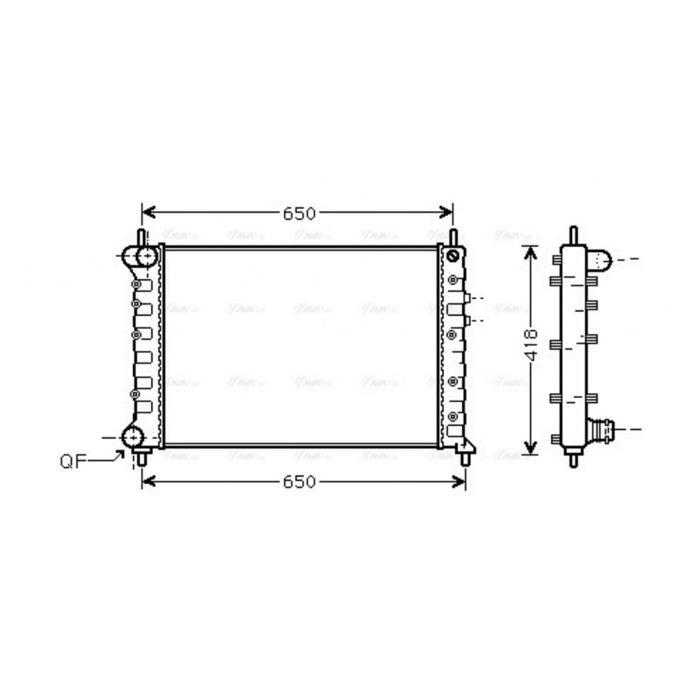 Image for AVA Cooling - Radiator