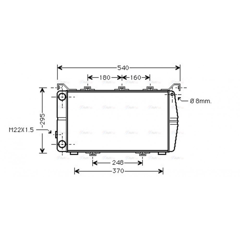 Image for AVA Cooling - Radiator