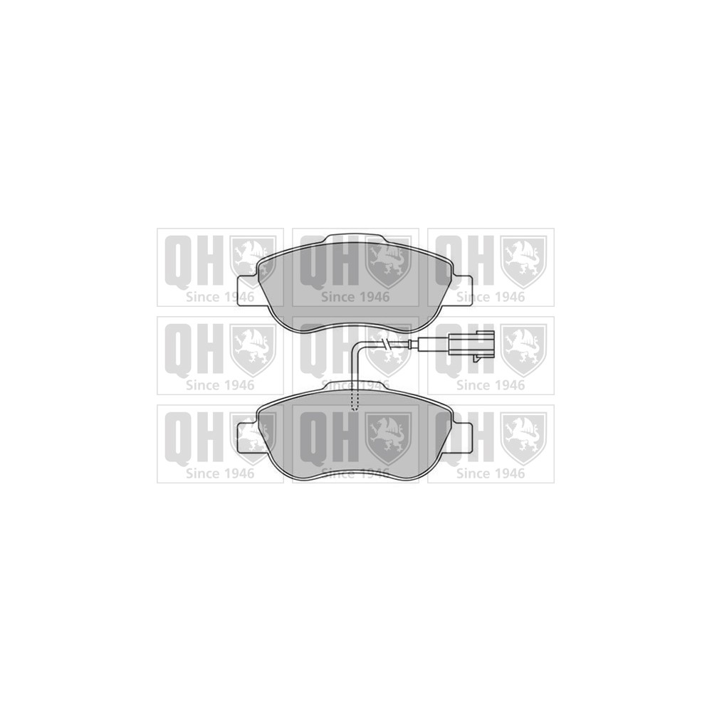 Image for QH BP1577 Brake Pad Set