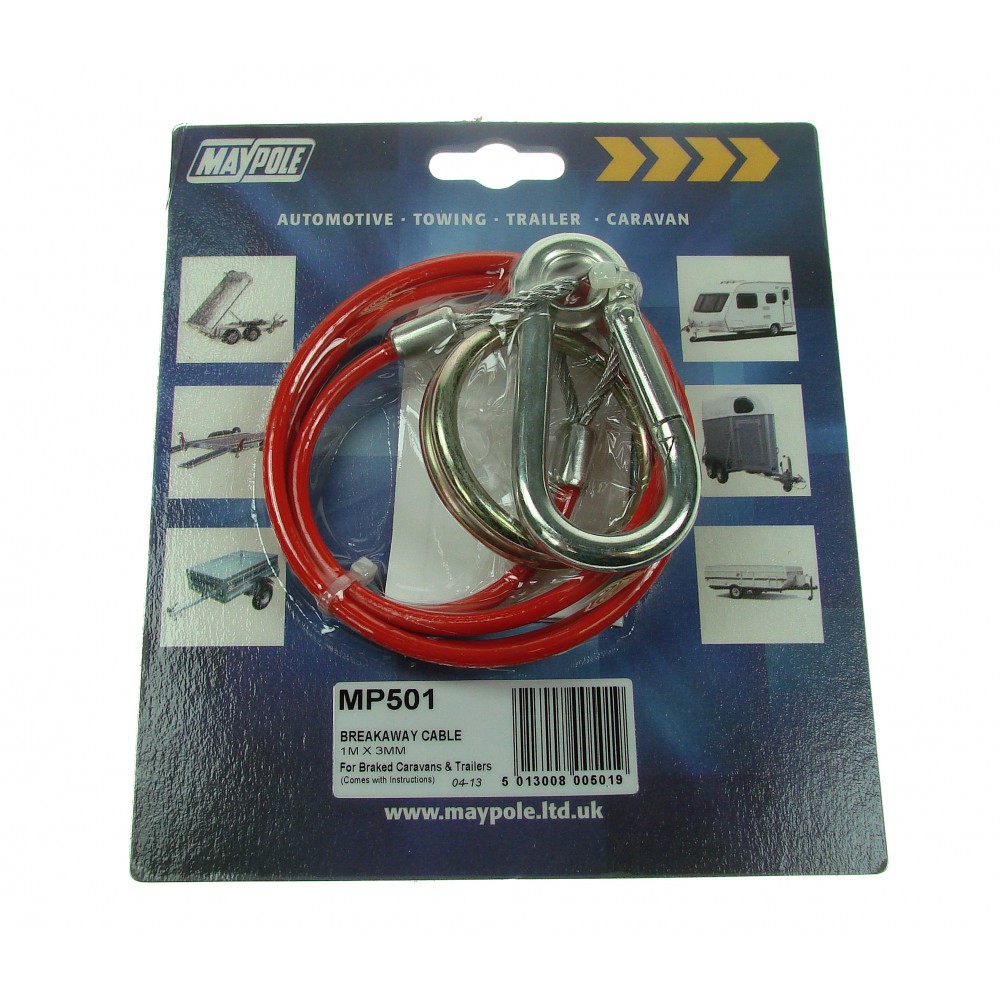 Image for Maypole MP501 Breakaway Cable PVC Red 1m x 3mm