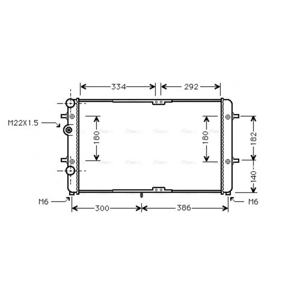 Image for AVA Cooling - Radiator