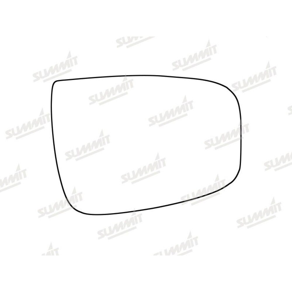 Image for StickOn Standard Mirror Glass Hyundai IX20 1020 RHS