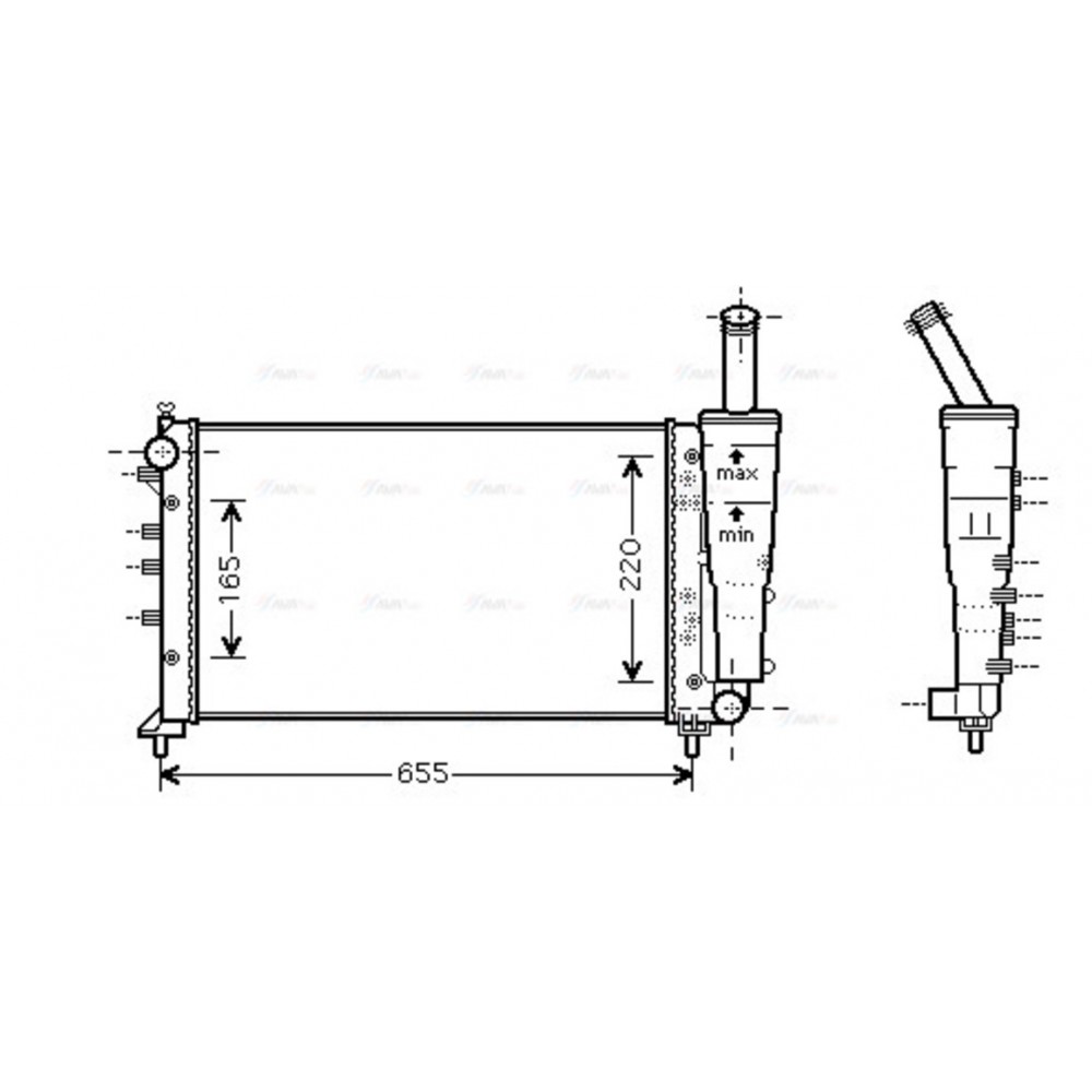 Image for AVA Cooling - Radiator