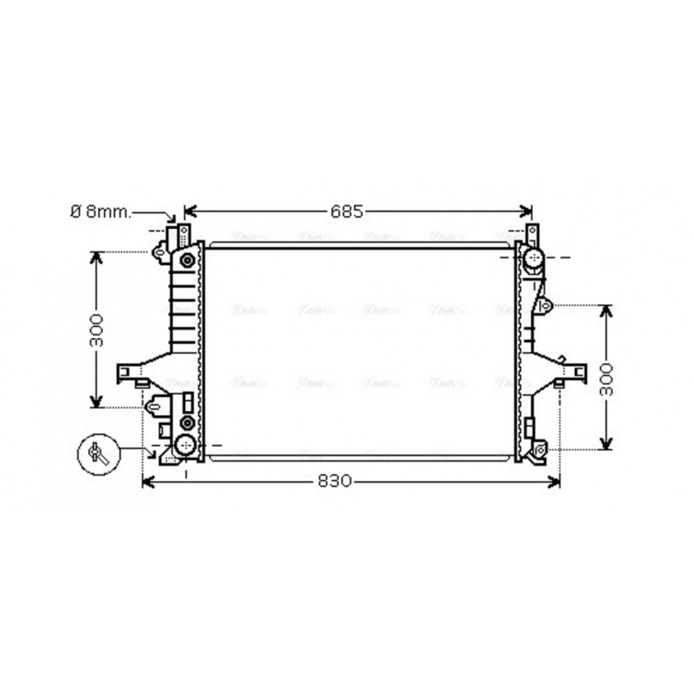 Image for AVA Cooling - Radiator