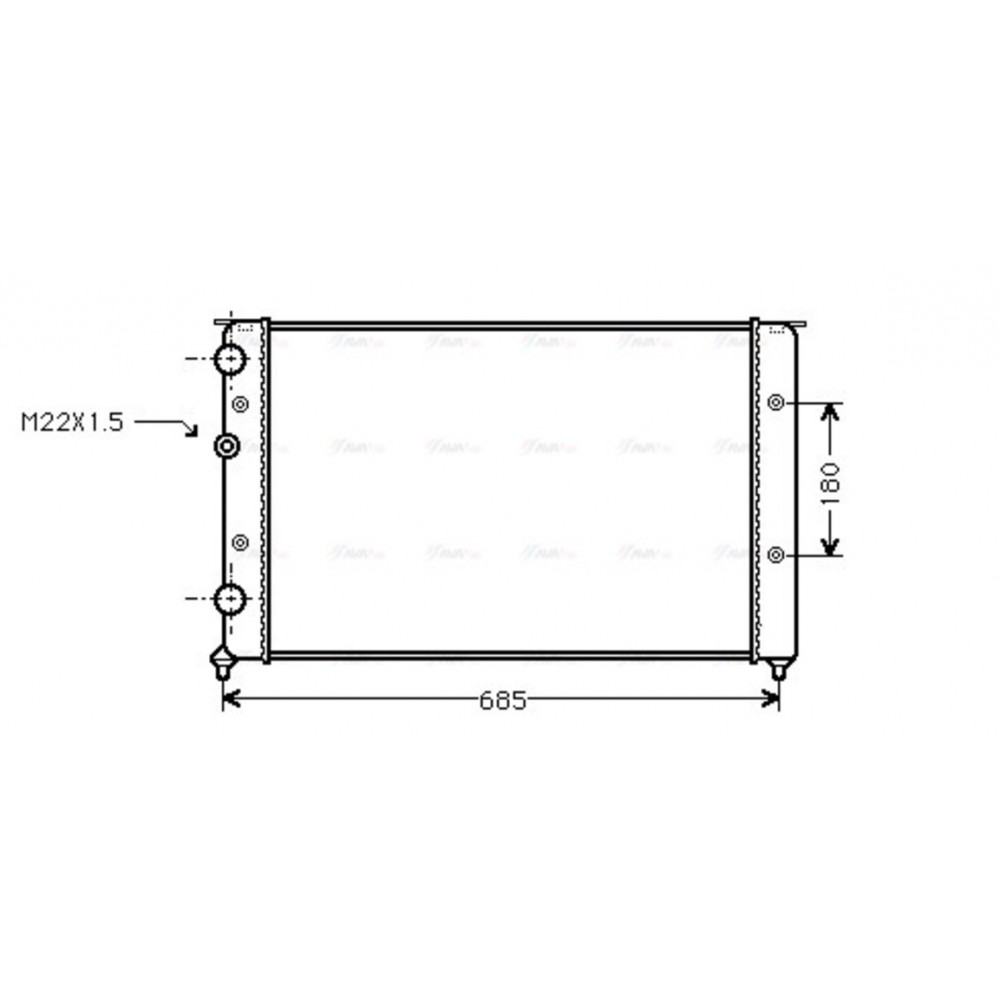 Image for AVA Cooling - Radiator