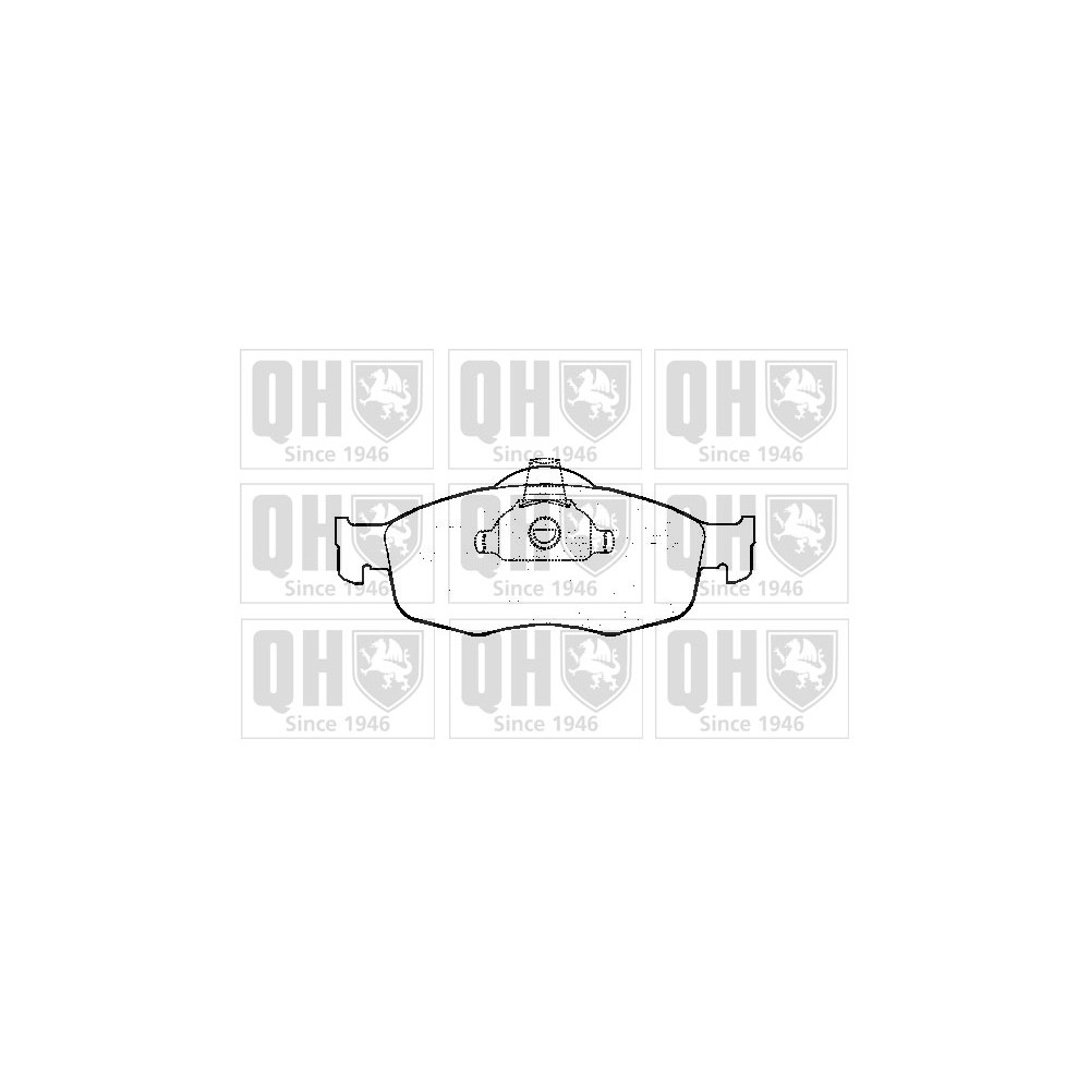 Image for QH BP600 Brake Pad Set