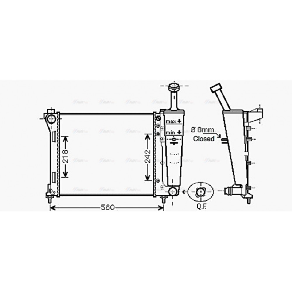 Image for AVA Cooling - Radiator