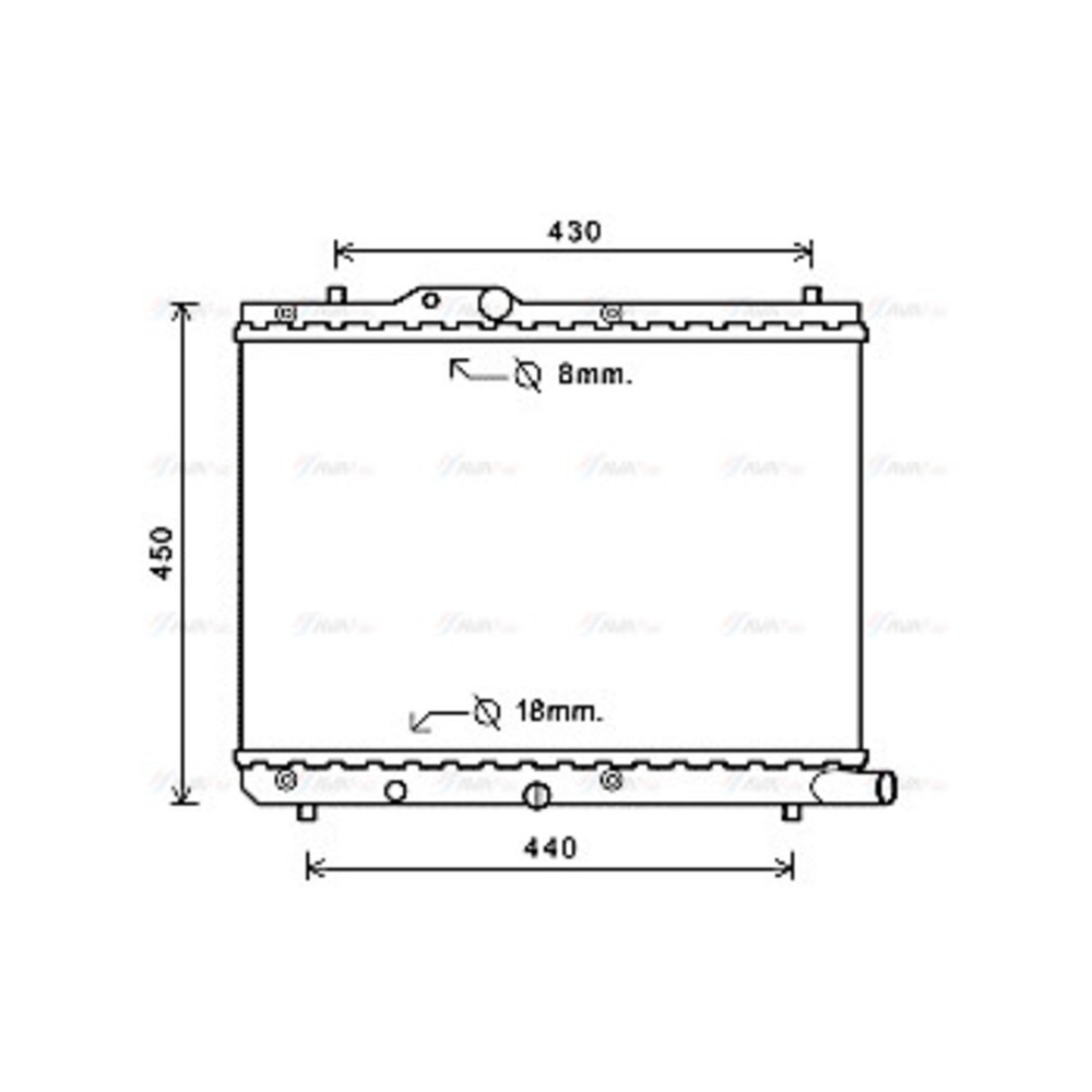 Image for AVA Cooling - Radiator