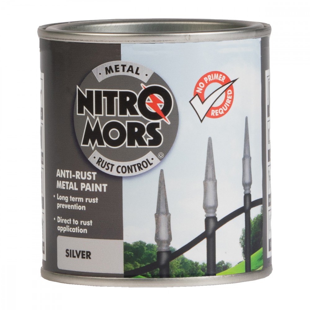 Image for Nitromors Brushable Smooth Metal Paint S