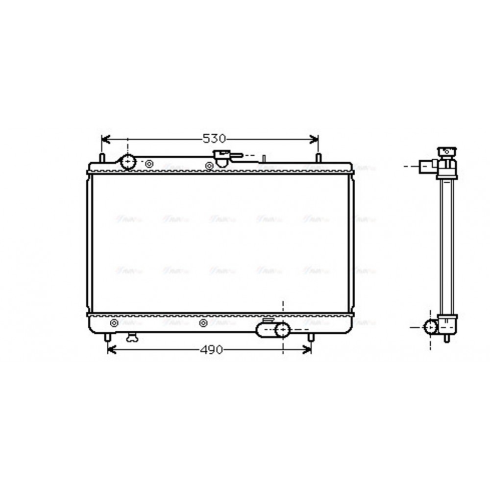 Image for AVA Cooling - Radiator