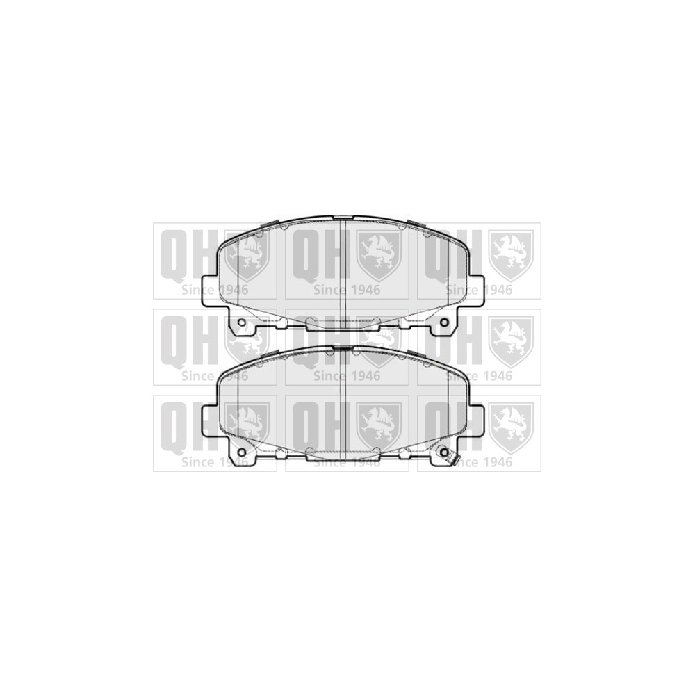 Image for QH BP1687 Brake Pad Set