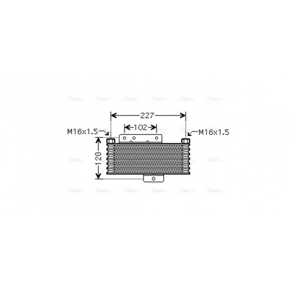 Image for AVA Cooling - Oil Cooler