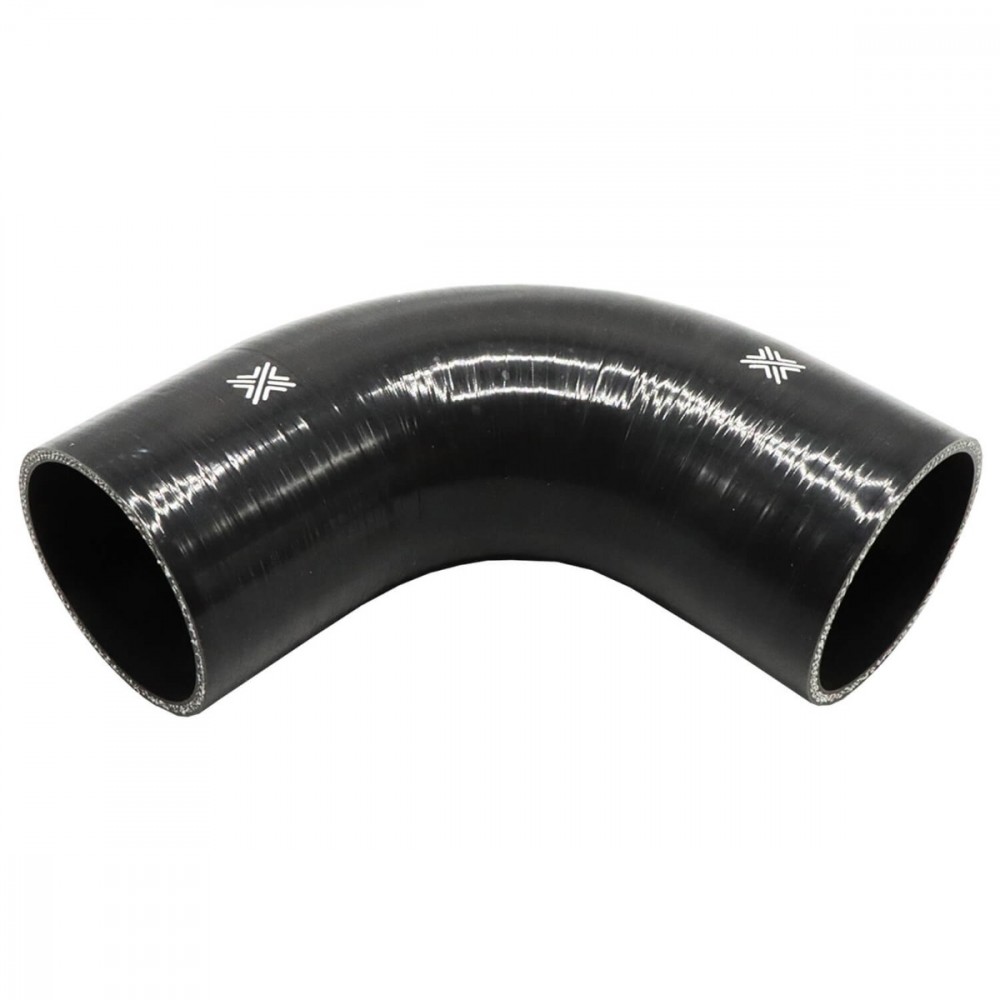 Image for Pipercross Performance Silicone HoseBlack 90Â° 80mm bore  152