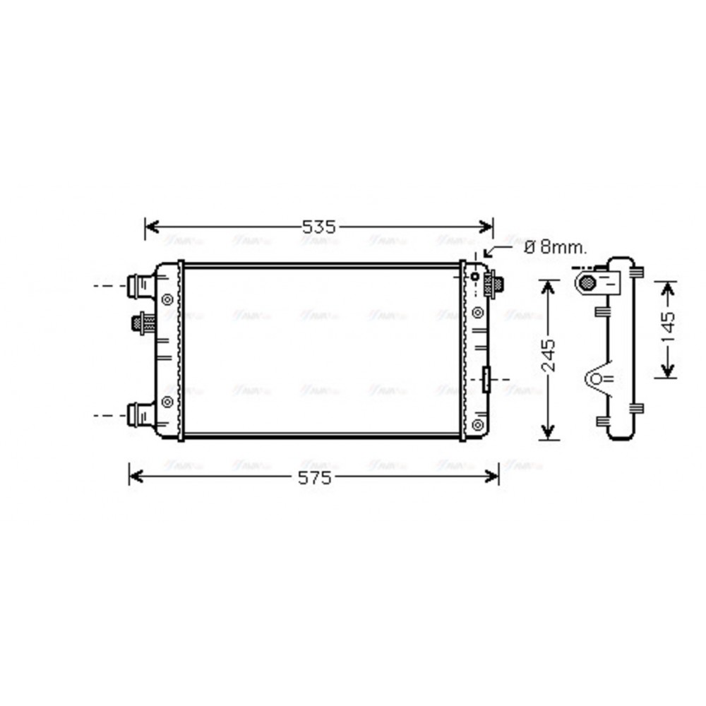 Image for AVA Cooling - Radiator