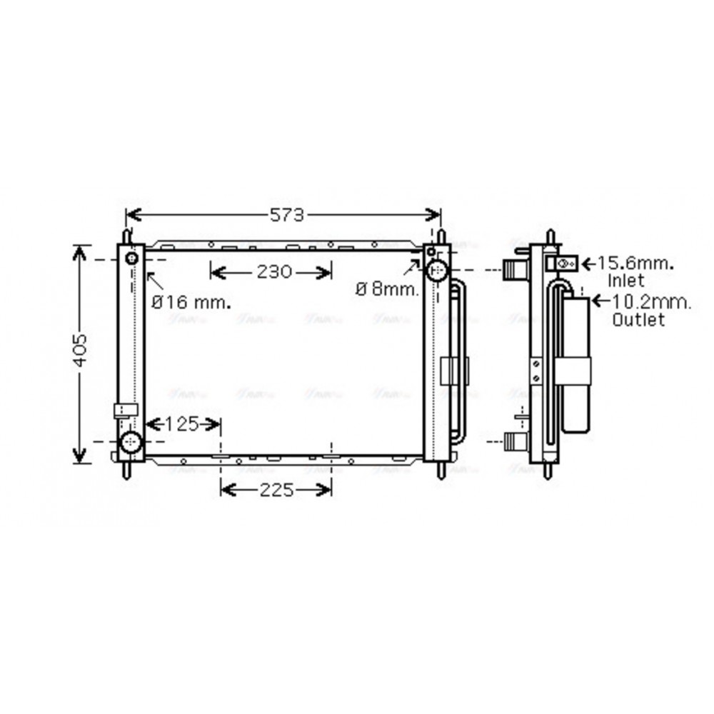 Image for AVA Cooling - Radiator