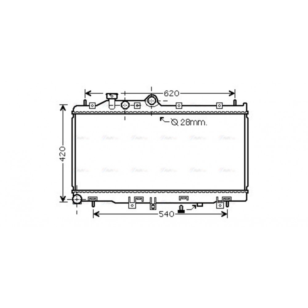 Image for AVA Cooling - Radiator