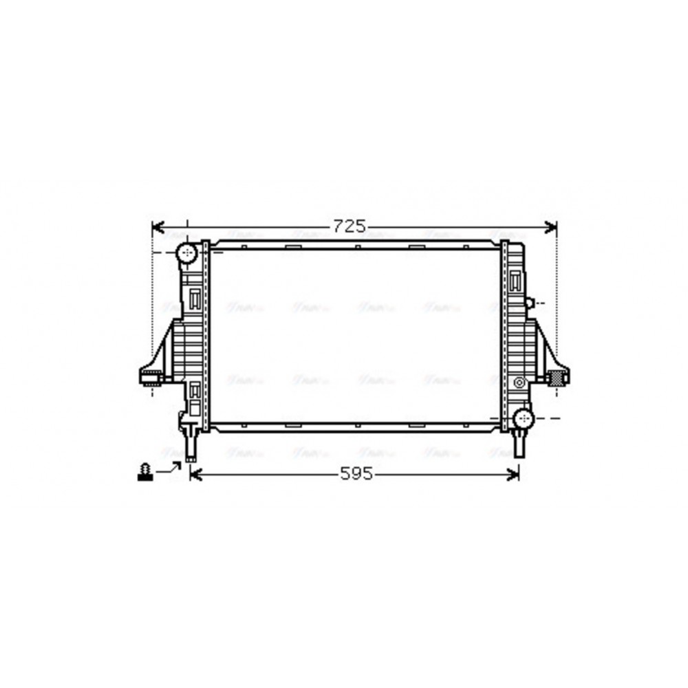 Image for AVA Cooling - Radiator