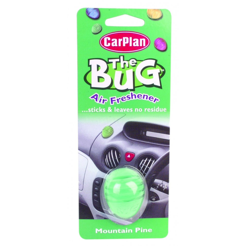 CarPlan AIR073 The Bug Gel Air Freshener Mountain Pine 