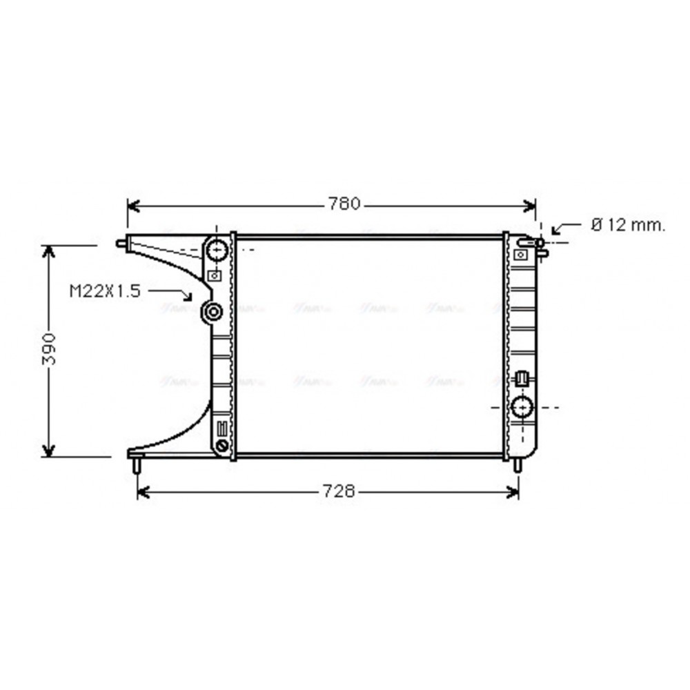 Image for AVA Cooling - Radiator