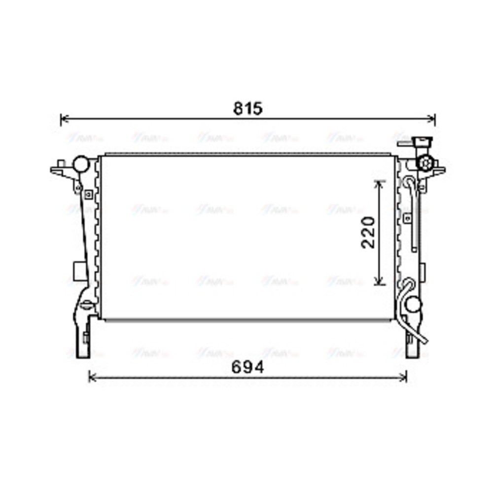 Image for AVA Cooling - Radiator