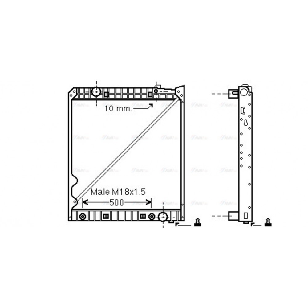 Image for AVA Cooling - Radiator