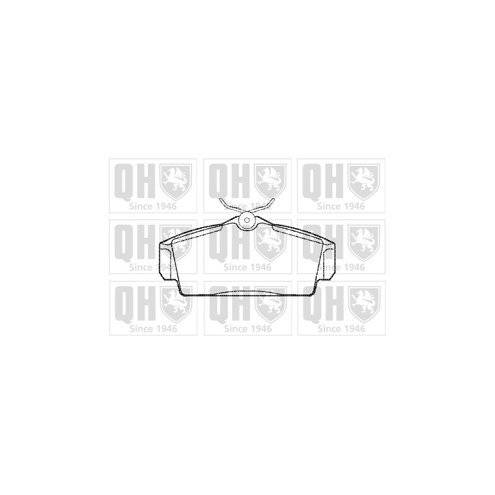 Image for QH BP1097 Brake Pad Set