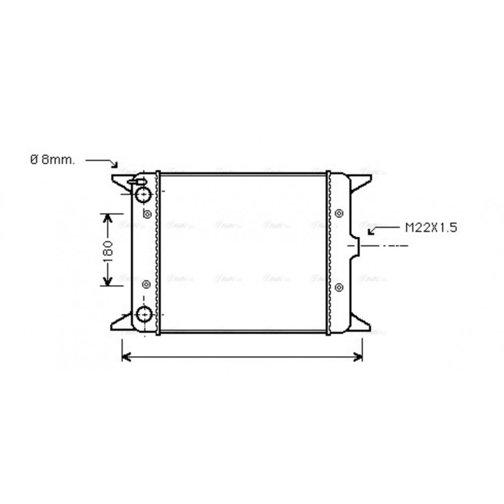 Image for AVA Cooling - Radiator