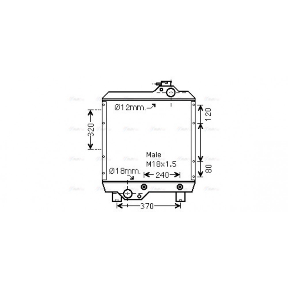 Image for AVA Cooling - Radiator