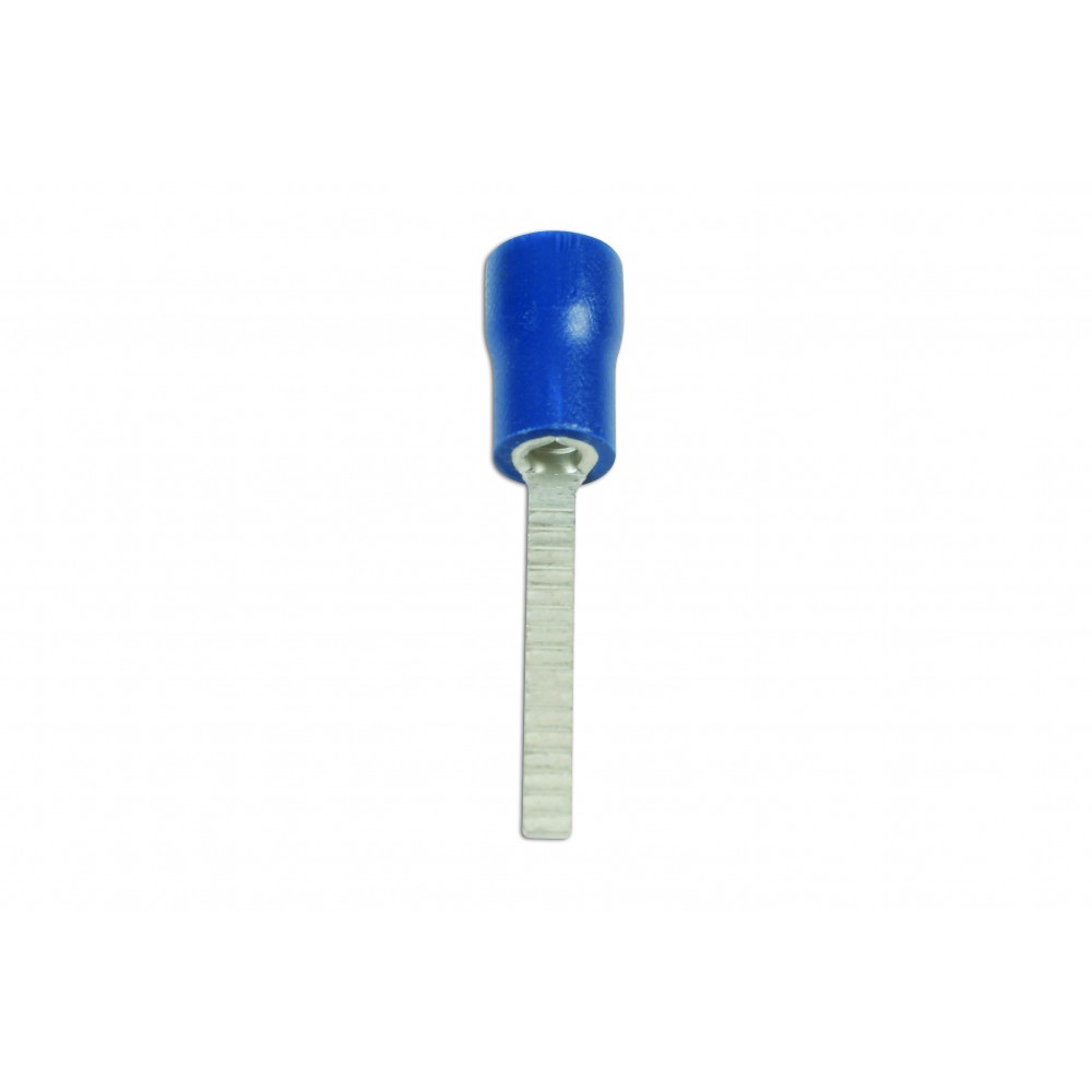 Image for Connect 30174 Male Blade 2.3mm Blue Pk 100