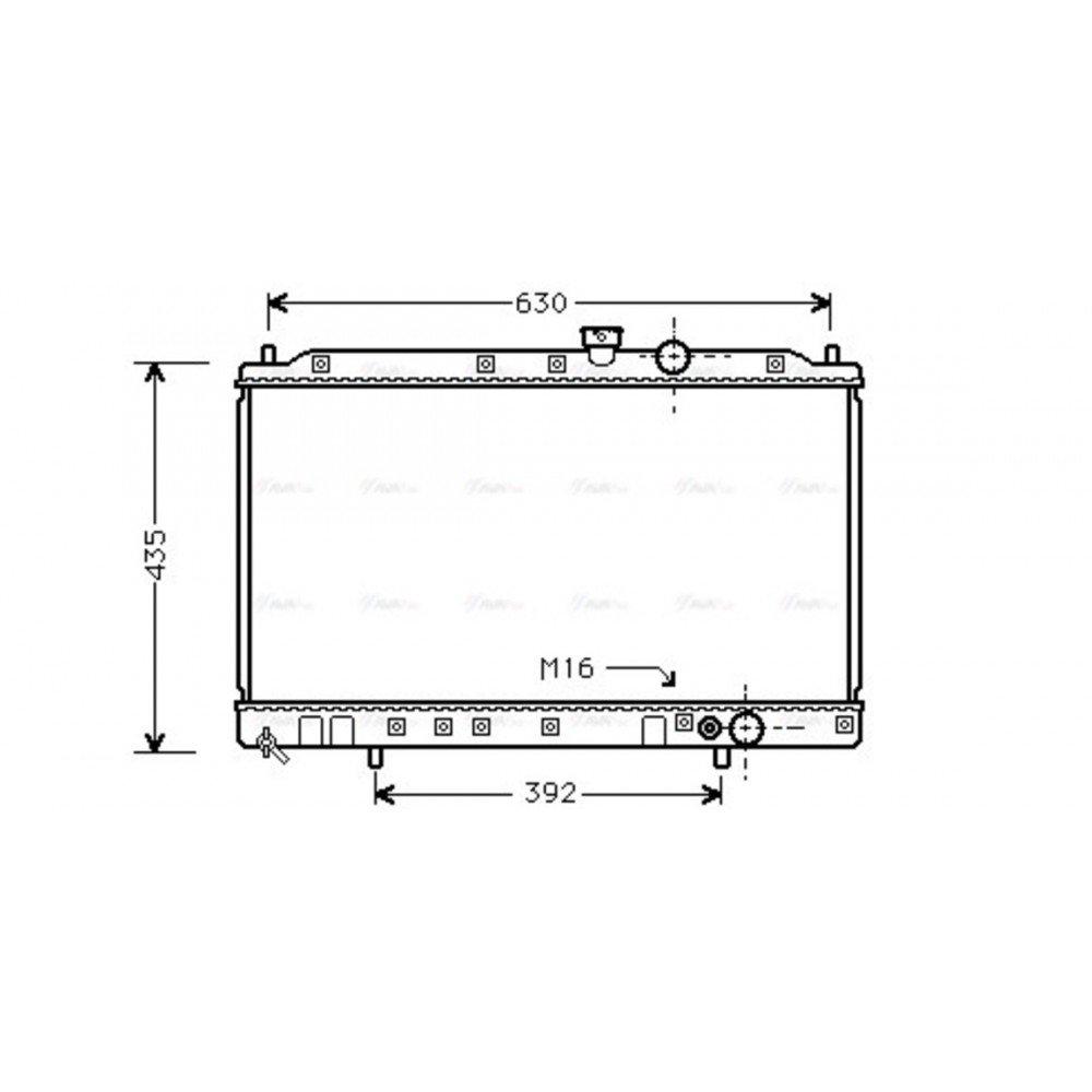 Image for AVA Cooling - Radiator