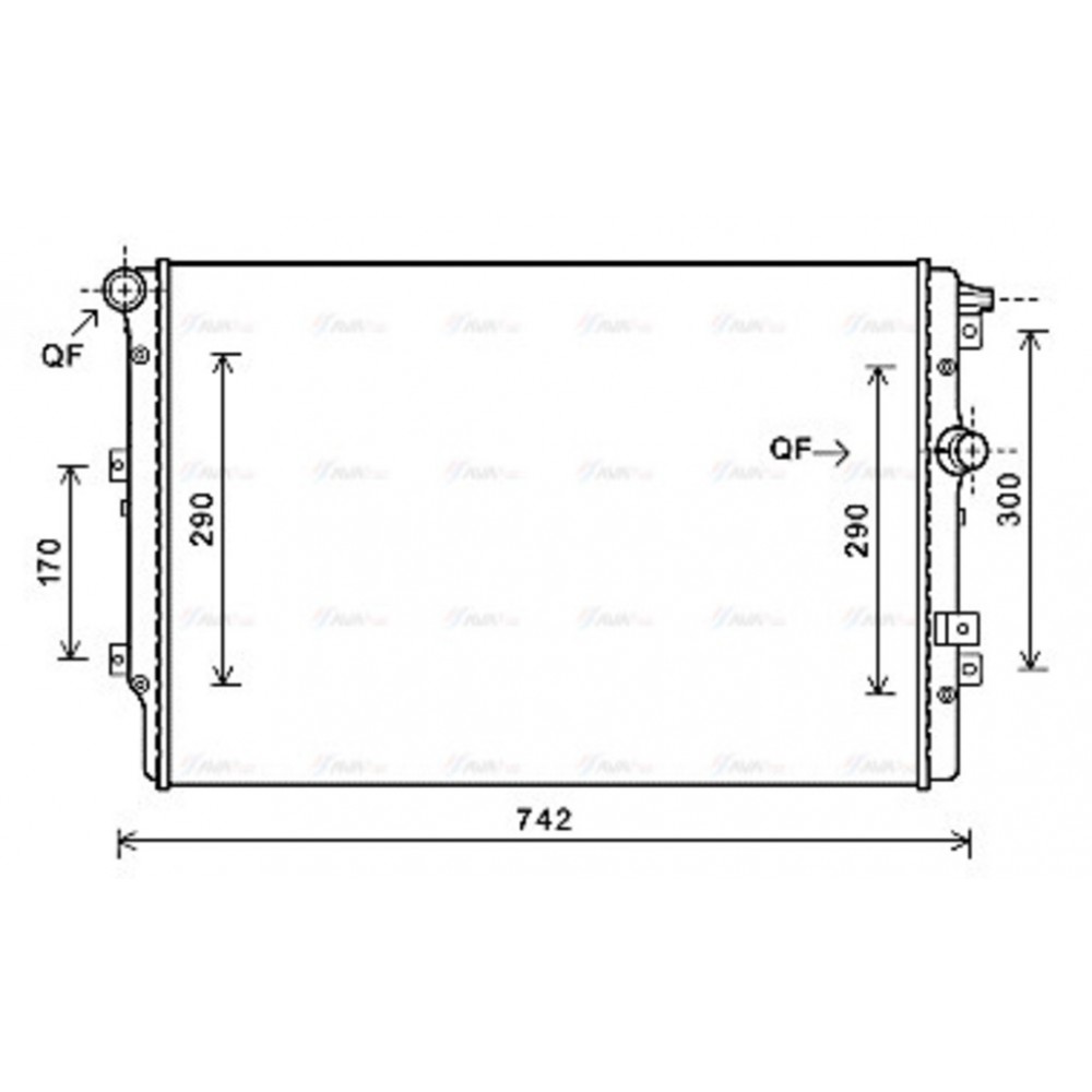 Image for AVA Cooling - Radiator