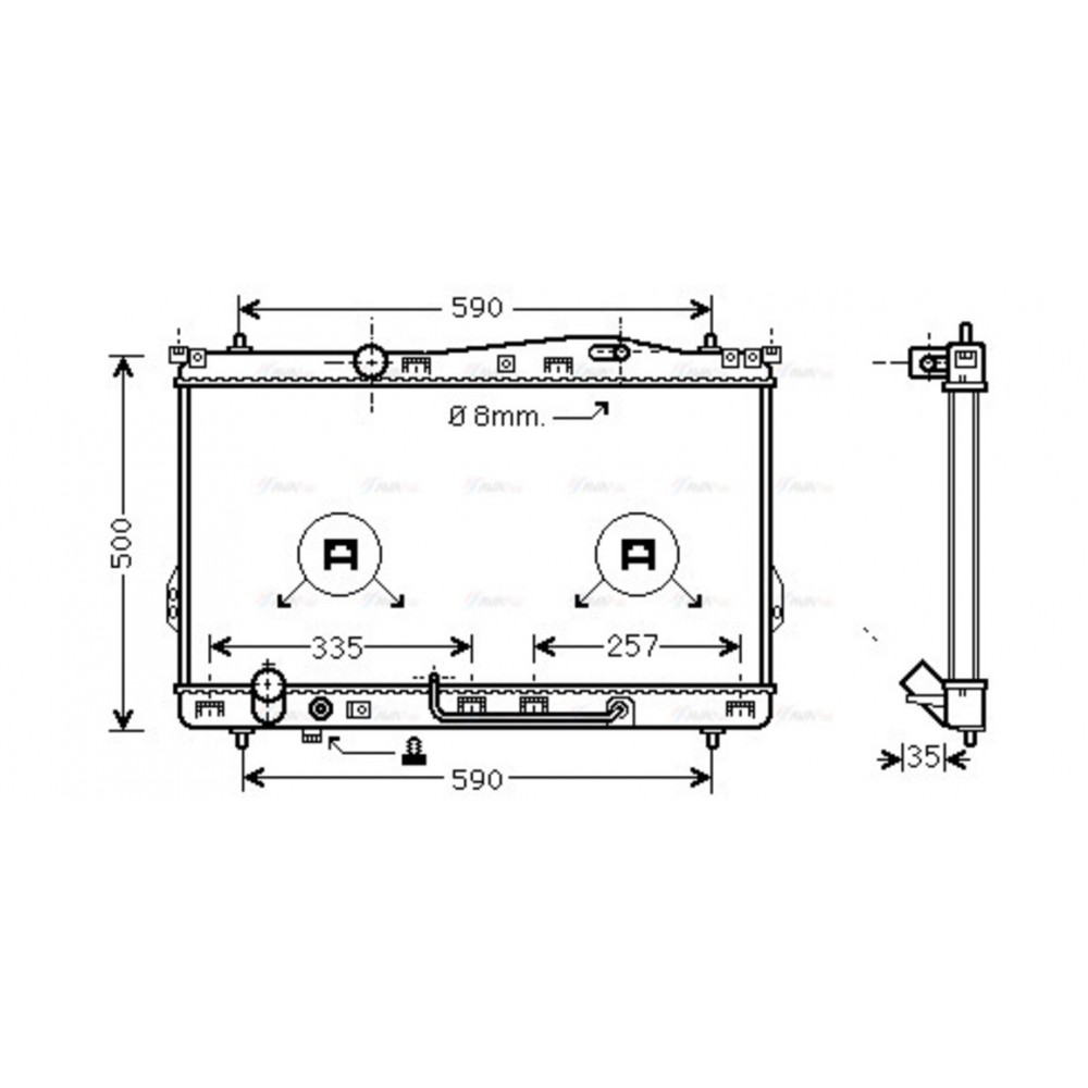 Image for AVA Cooling - Radiator