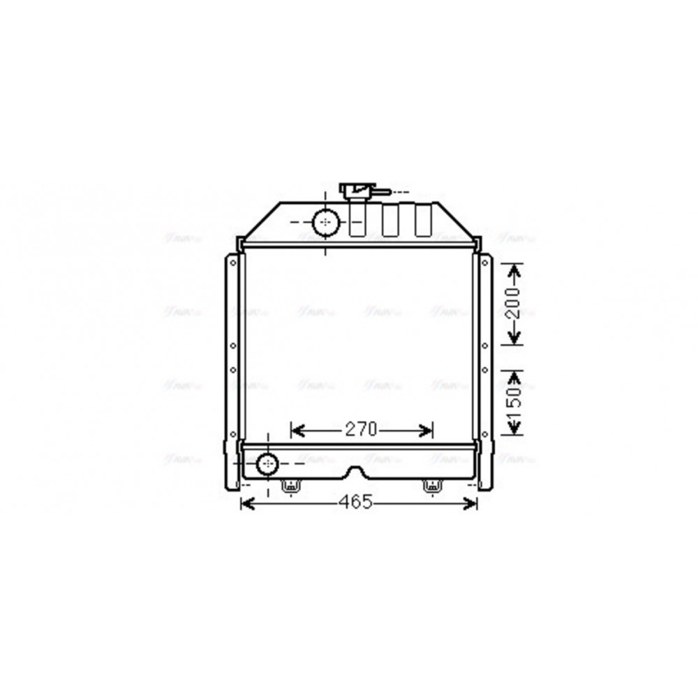 Image for AVA Cooling - Radiator